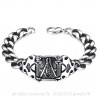 GO0003 BOBIJOO Jewelry Curb Catena Bracciale Massonica Frank Mason