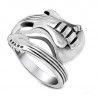 Bague Guitare Acier Inoxydable bobijoo