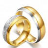 AL0018 BOBIJOO Jewelry Alliance Ring Ring Gold Silver Rhinestone