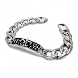 GO0005 BOBIJOO Jewelry Panzer-Armband Fleur-de-Lys