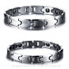 BR0117 BOBIJOO Jewelry Bracelet Tungsten Magnetic Hematite Bio Energy