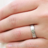 AL0047 BOBIJOO Jewelry Alliance Ring Silver Jesus Cross Bible Prayer Couple