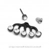 BOF0004 BOBIJOO JEWELRY Earrings Multi rhinestones