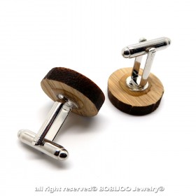 BM0020 BOBIJOO Jewelry Gemelli In Legno Bike Bobo