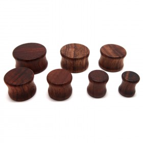 Piercing Plug Ecarteur Extenseur Plein Bois Marron bobijoo