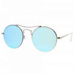 LU0024 BOBIJOO Jewelry Sunglasses Metal Round Pink Blue