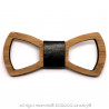 NP0007 BOBIJOO Jewelry Legno di bambù di openwork bowtie classica