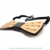 NP0015 BOBIJOO Jewelry Bowtie bambù legno incise Chitarre