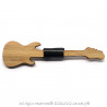 NP0017 BOBIJOO Jewelry Bow tie wood bamboo electric guitar