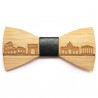 NP0020 BOBIJOO Jewelry Bow-Tie Holz Bambus Rom Italien