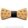 NP0021 BOBIJOO JEWELRY Fliege Holz Bambuspfeife