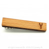 PAC0003 BOBIJOO Jewelry A Tie-clip Wood Deer Head