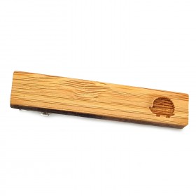 PAC0004 BOBIJOO Jewelry Un Tie-clip del Legno Riccio