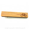 PAC0005 BOBIJOO Jewelry A Tie-clip Wood Bike Cycling