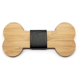 NP0031 BOBIJOO Jewelry Nodo A Farfalla In Legno Di Bambù Osso Di Cane