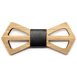 NP0030 BOBIJOO Jewelry Nodo A Farfalla In Legno Di Bambù Per La Progettazione Della Geometria