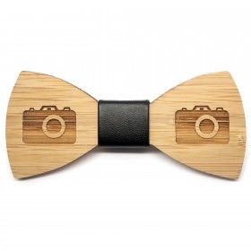 NP0028 BOBIJOO Jewelry Node Butterfly Wood Bamboo Photographer