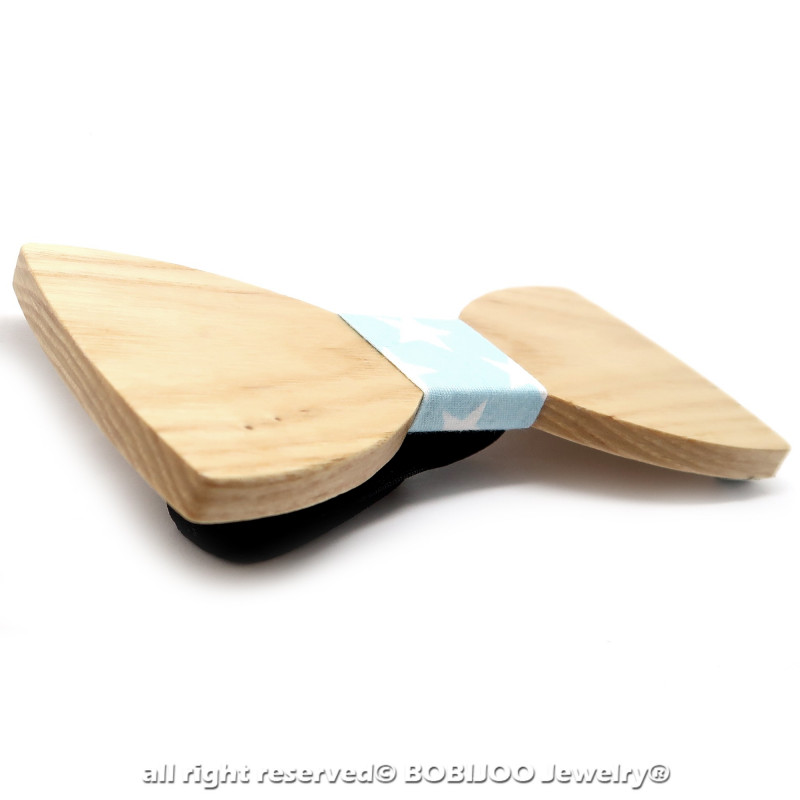 Ajustable BOBIJOO Jewelry N08 La Pajarita De Madera Te/ñidas De Luz Hombre Chic Natural Calado Cl/ásico Hecho A Mano